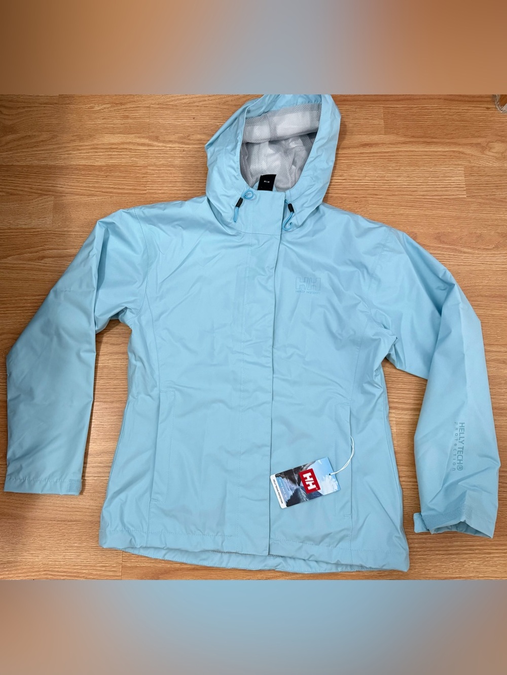 Helly Hansen Seven J Jacket Women’s M NWT (light cyan)